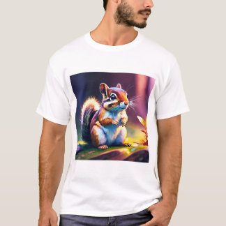 T-shirt Curious Squirrel Park Adventure