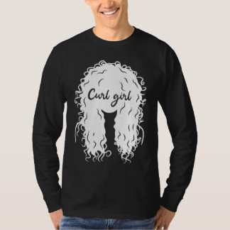 T-shirt Curl Girl Curly Afro Melanin