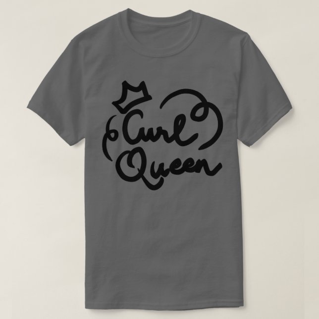 T-shirt Curl Queen (Design devant)