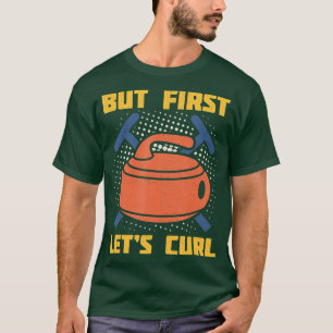 T-shirt Curler Curler salle de sport Precision Rink curlin