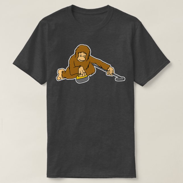 T-shirt Curling (Design devant)