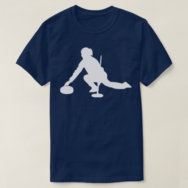 T-shirt Curling 20 (Design devant)