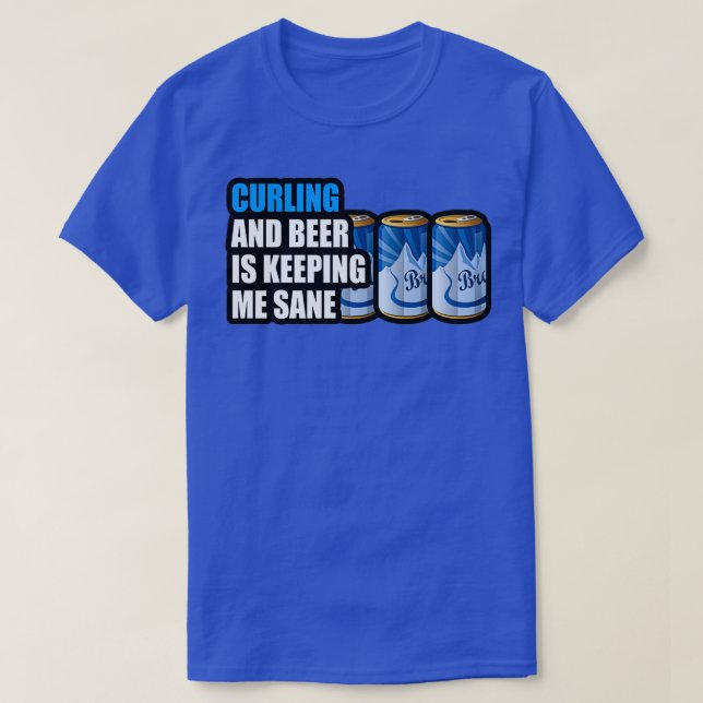 T-shirt Curling 37 (Design devant)