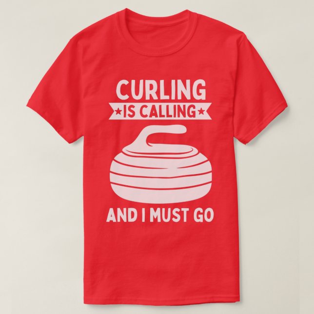 T-shirt Curling 41 (Design devant)