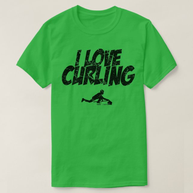 T-shirt Curling 6 (Design devant)