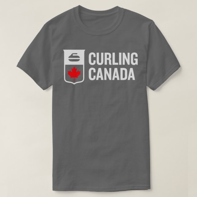T-shirt Curling Canada 4 (Design devant)