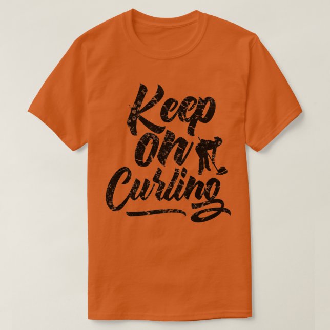 T-shirt Curling Curler 20 (Design devant)