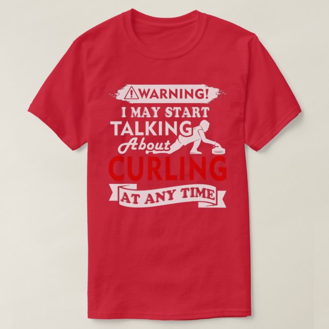 T-shirt Curling - Curling (Design devant)