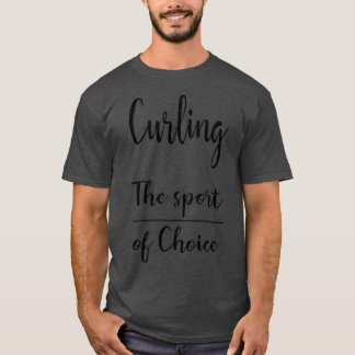 T-shirt Curling de choix