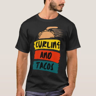 T-shirt Curling Et Tacos Drôle 2