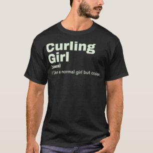T-shirt Curling Girl Curling 2