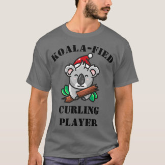 T-shirt Curling Joueur Koalafied Cadeau Drôle Idée Pour Cu