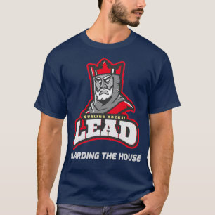 T-shirt Curling LeadsGuarding House BLK
