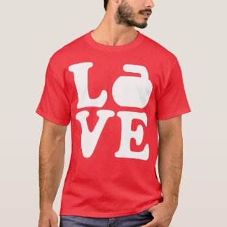 T-shirt Curling Love