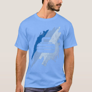 T-shirt Curling Sports d'hiver Gripper en pierre de glace