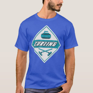 T-shirt Curling Stone Funny tendance Ice Sports Cadeau