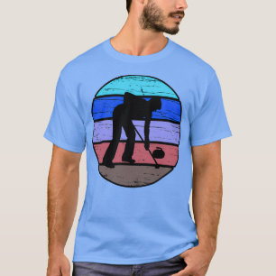 T-shirt Curling Vintage Rétro 2 3