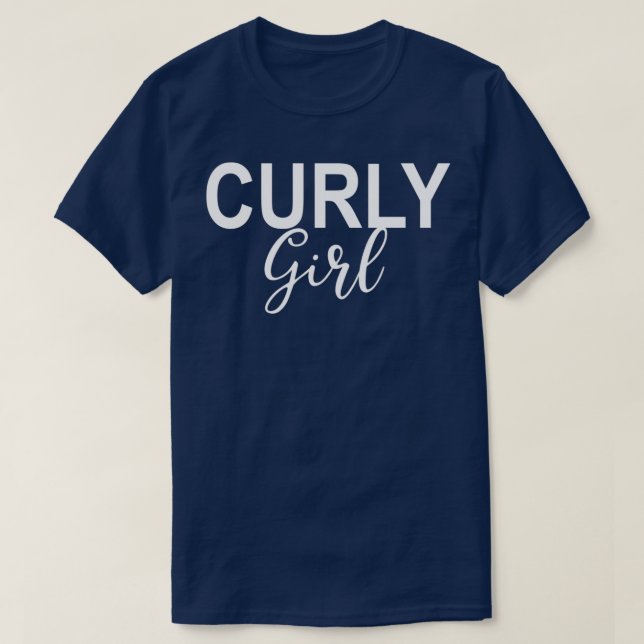 T-shirt Curly Girl (Design devant)