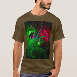 T-shirt Curly Neon Galaxy