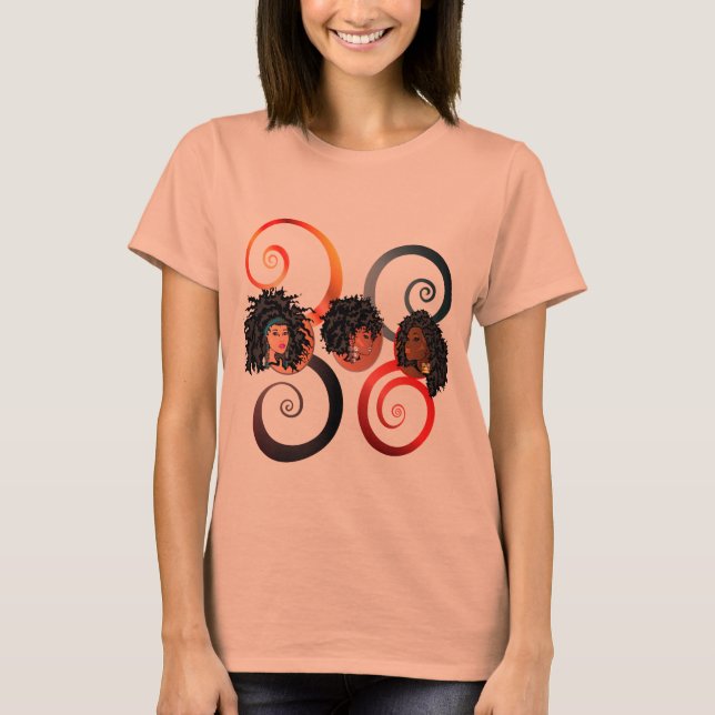 T-shirt CURLZ "LA TRIAD" (Devant)