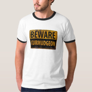 T-shirt CURMUDGEON DE BIEN-ÊTRE - CURMUDGEON D'Avertisseme