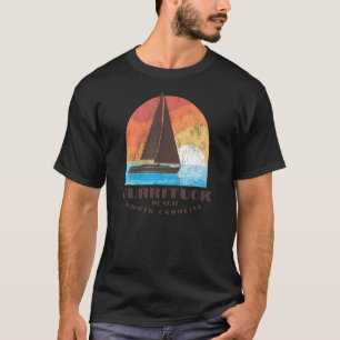T-shirt Currituck Beach, NC Vacances en voilier Sunris