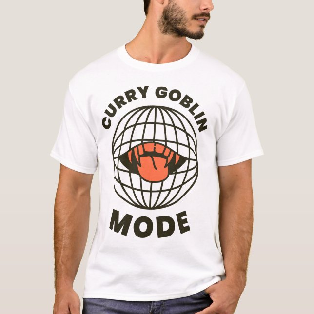 T-shirt Curry Goblin Mode Amateur de curry (Devant)