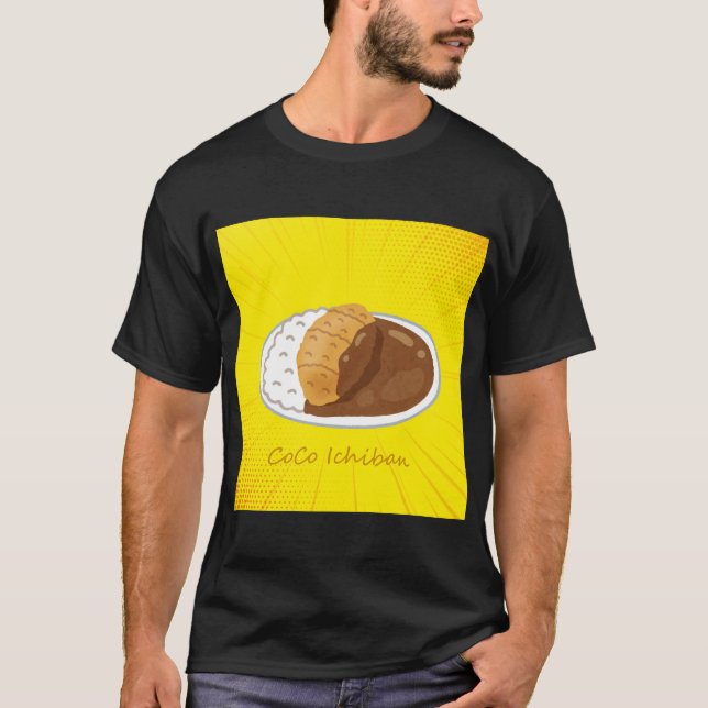 T-shirt Curry Japon de Coco (Devant)
