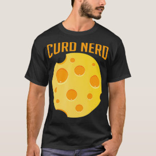 T-shirt Curry Nerd Funny Cheesy Pun Fromage Lover mozarell