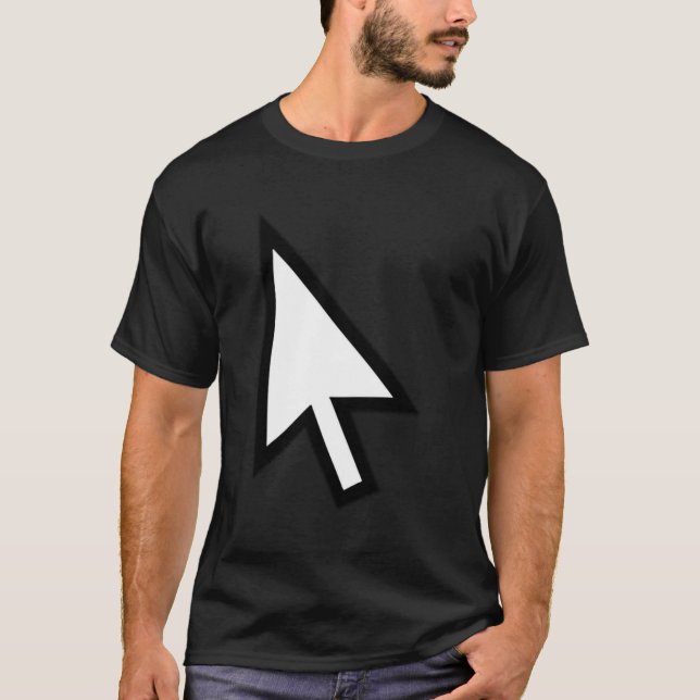 T-shirt Curseur de souris Curseur (Devant)