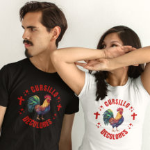 Cursillo Décolores Rooster coloré avec croix