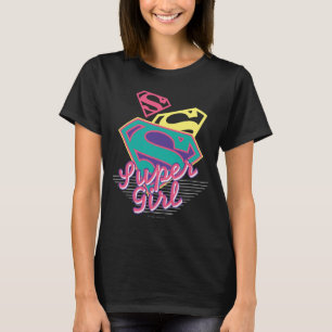 T-shirt Cursive de Supergirl