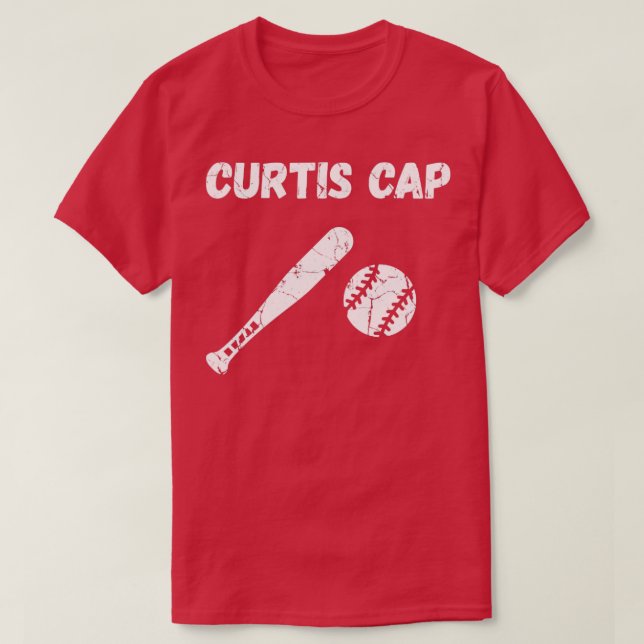 T-shirt Curtis casquette1 (Design devant)