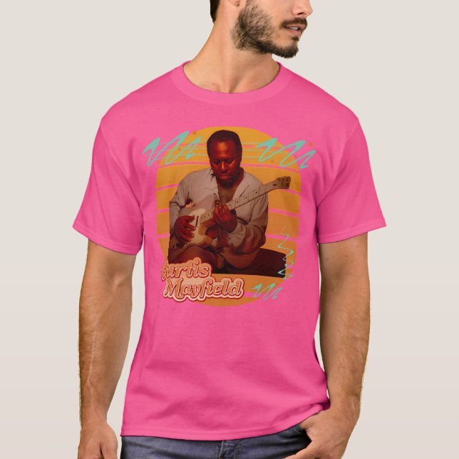 T-shirt Curtis Mayfield (Devant)