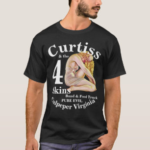 T-shirt Curtiss & The 4 Skins Band Culpeper Virginie 2046