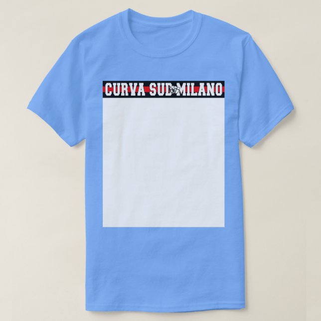 T-shirt curva sud milano 14 (Design devant)