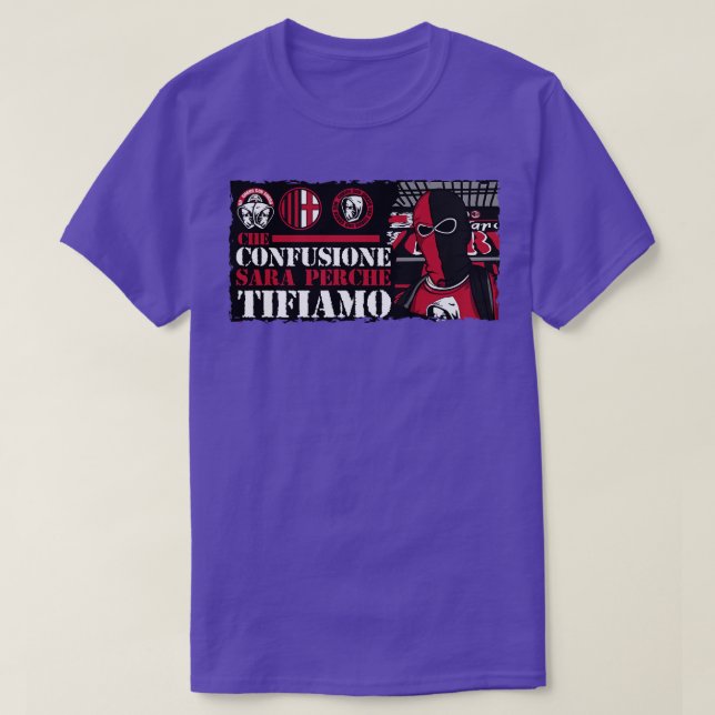 T-shirt Curva sud milano 5 (Design devant)