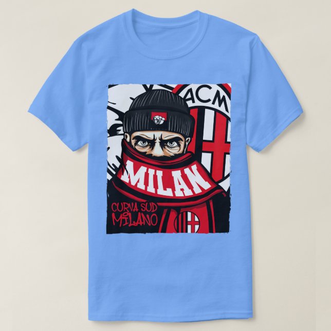 T-shirt Curva sud milano 7 (Design devant)