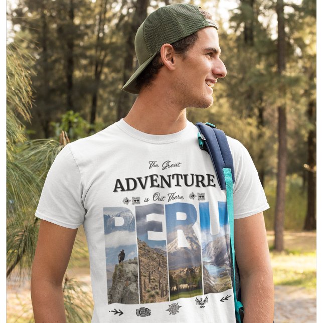 T-shirt Cusco Pérou | Colca Valley | Condor, Inca, Andes (Créateur téléchargé)