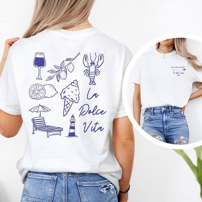 T-shirt Custom Andiamo a Roma Italy Family Vacation (Créateur téléchargé)