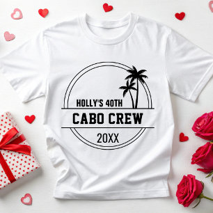 T-shirt Custom Beach 20e 30e 40e 50e 60 Anniversaire