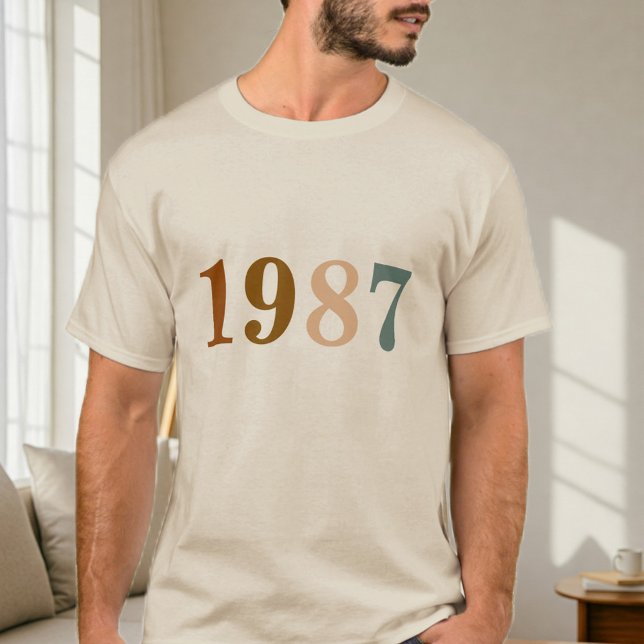 T-shirt Custom Birth Year tshirt, Personalized Birthday  (Créateur téléchargé)