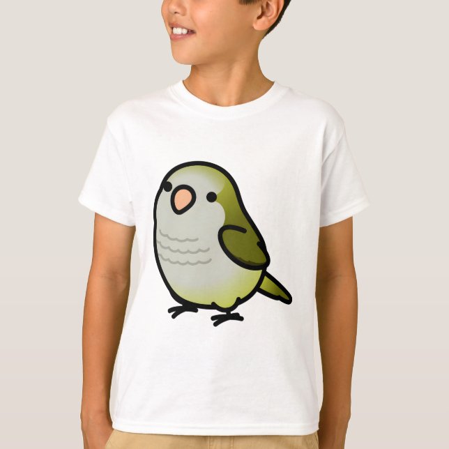 T-shirt CUSTOM Chubby Dark Green Quaker (Devant)