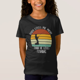 T-Shirt CUSTOM Dada M'Aime Plus Qu'Il N'Aime La Pêche