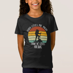 T-Shirt CUSTOM Dada M'Aime Plus Qu'Il N'Aime Randonnée