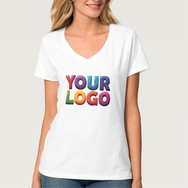 T-shirt Custom Logo|Upload Your Logo | Business & Brand  (Devant)