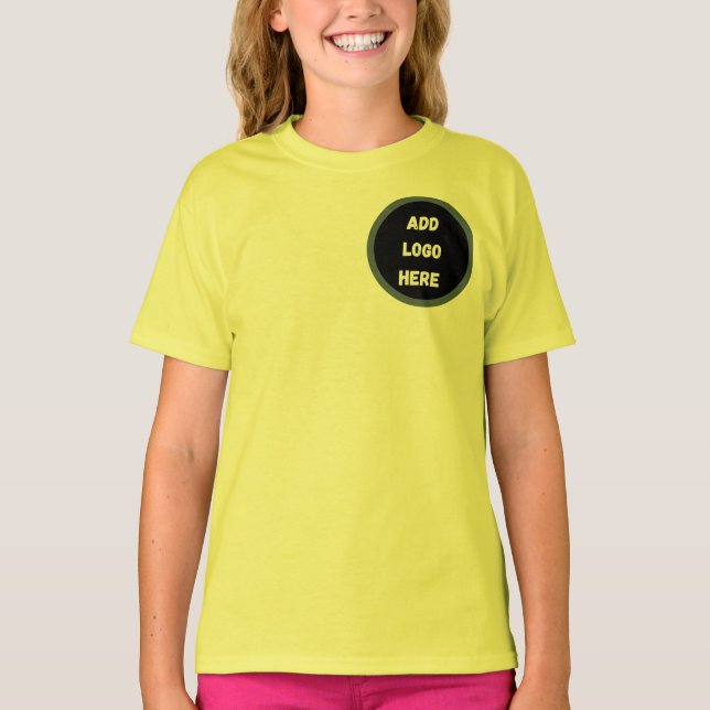 T-shirt Custom minimal Design Add Photo or Text (Devant)