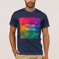 Custom Navy Blue Ajouter un logo d'image Personnal