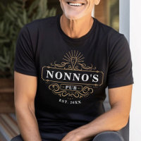 Custom Nonno's Pub Home Bar Année de création