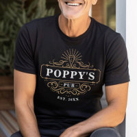 Custom Poppy's Pub Home Bar Année de création